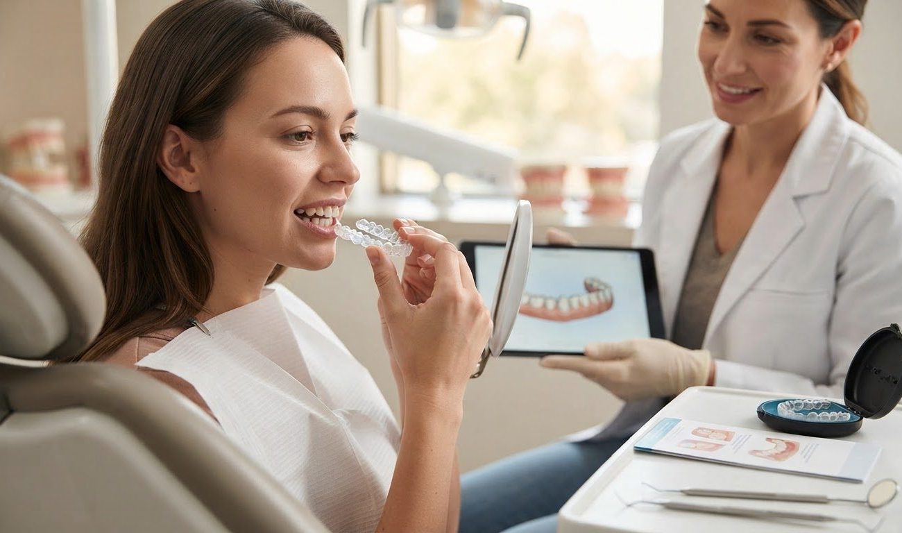 Straighten Misaligned Teeth Discreetly with Clear Aligners